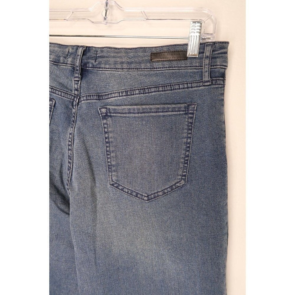 Social Standard by Sanctuary Jeans Denim Capri High Rise Blue Women's 14 EUC - Picture 9 of 12